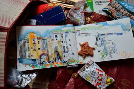 Anne Bronner carnet sicile