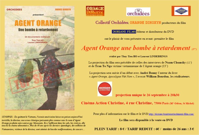 Agent Orange, une bombe à retardement de Thuy Tien Ho