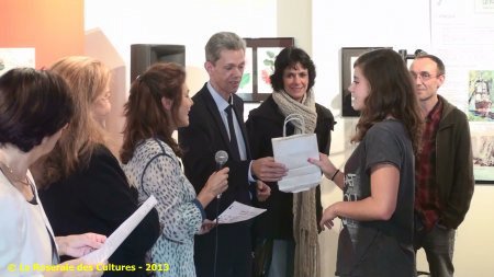 Cocktail pour les élèves et remise des prix de la Dictée par Mémona HINTERMANN et Suzanne VARGA