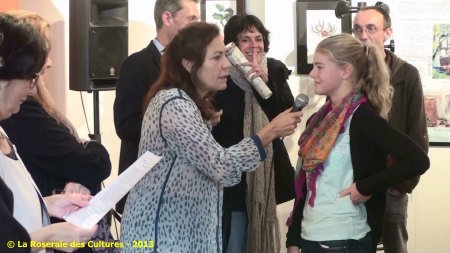 Cocktail pour les élèves et remise des prix de la Dictée par Mémona HINTERMANN et Suzanne VARGA